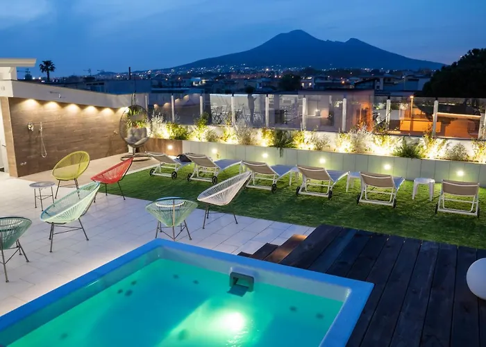Houses & Rooftop Pompei - Sky